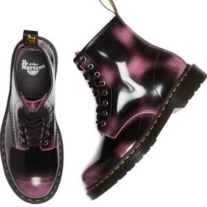 NWOT Dr. Martens Pink-Purple Fondant 1460 Arcadia Boot, US 8M/9L/41 EU